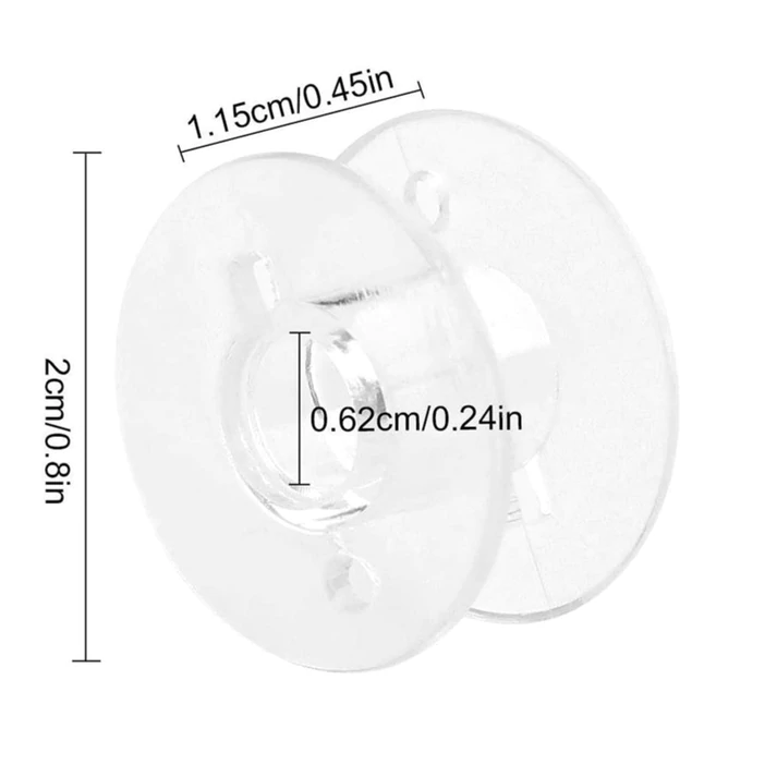 Plastic bobbin